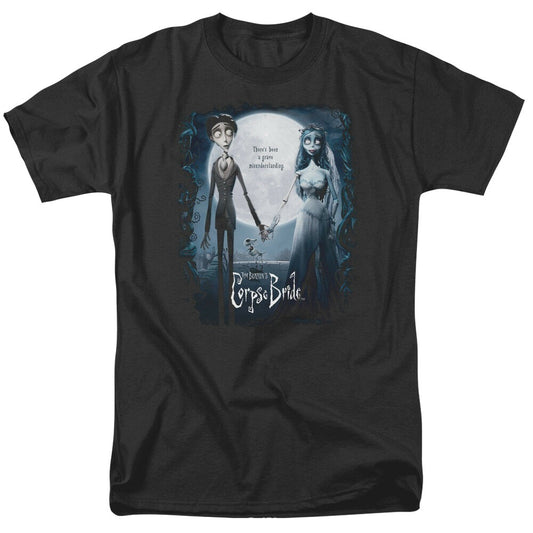 Tim Burton Corpse Bride Movie Poster Mens Unisex T-Shirt, Available in Sm to 6x