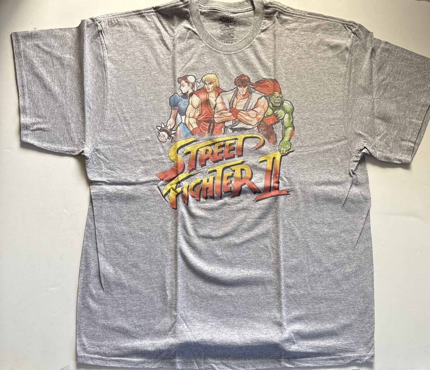 Street Fighter II Men 2x  Unisex T-Shirt -New -10+ Years Old