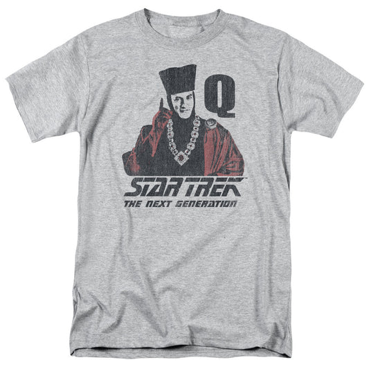 Star Trek: TNG "Q" John De Lancie Mens Adult Unisex T-Shirt -Available Sm to 3x
