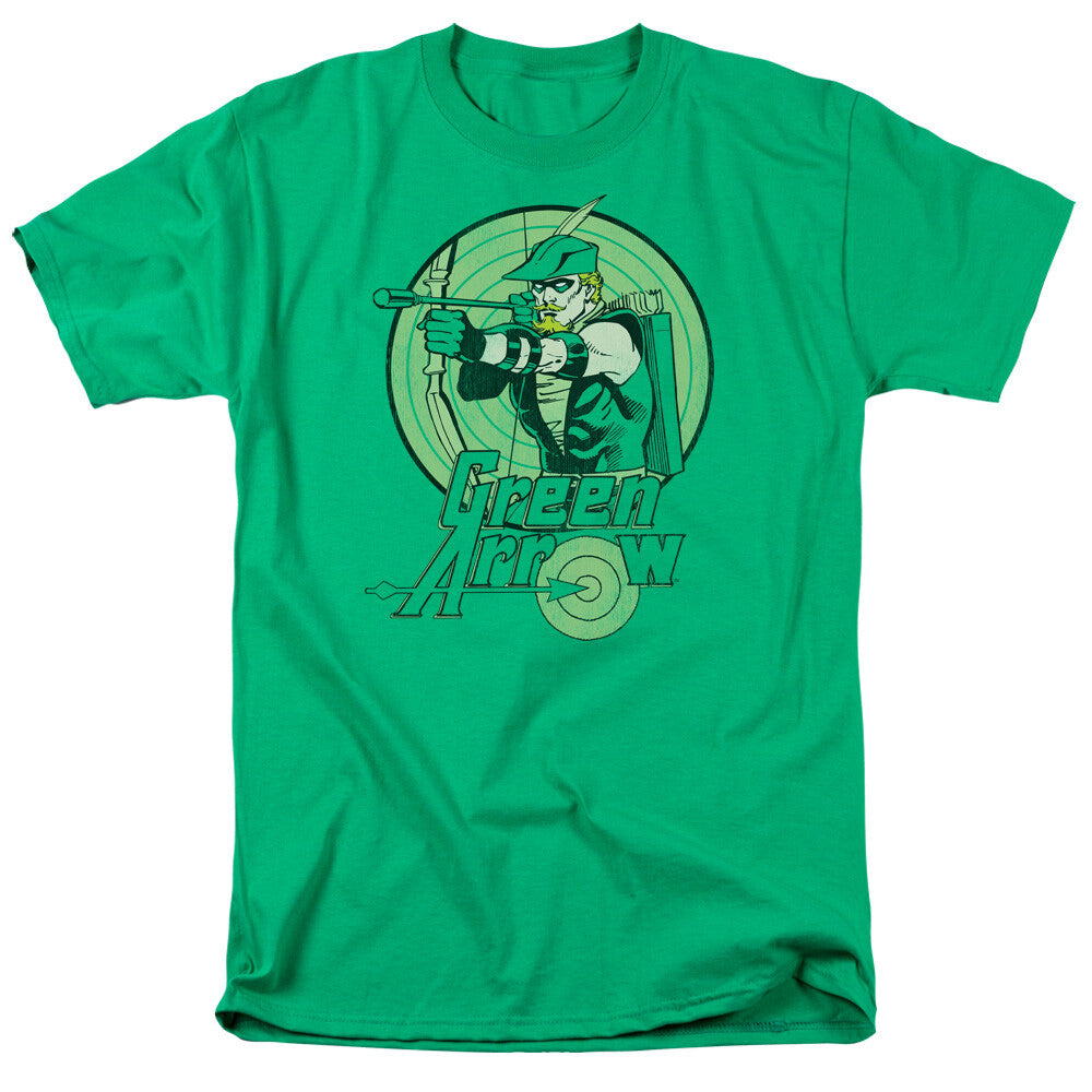 DC Comics Green Arrow "Classic" Mens Adult Unisex T-Shirt -Available Sm to 4x