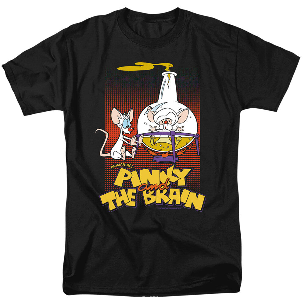Pinky and the Brain "Hot Flask"  Mens T-shirt -Available Sm to 6x