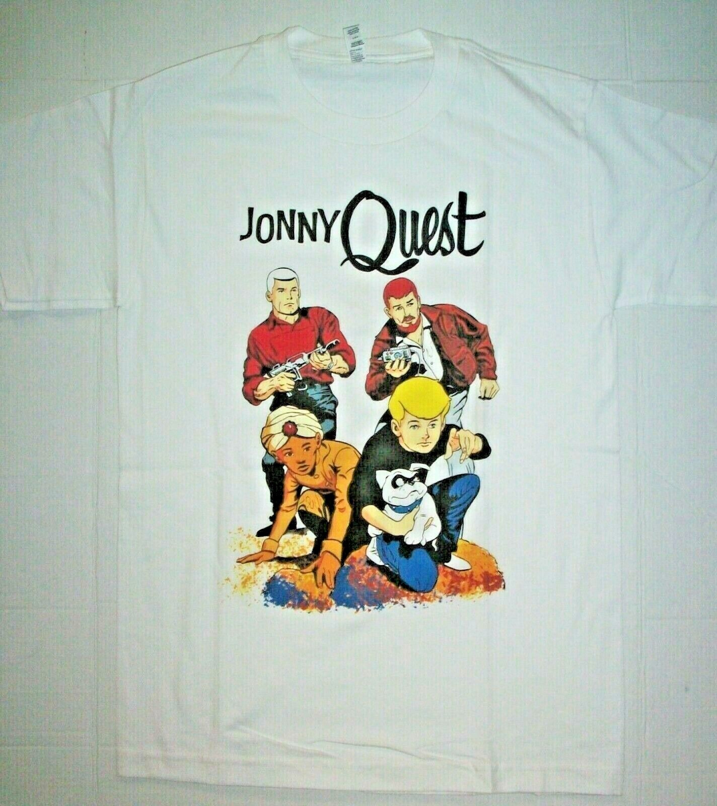 Johnny Quest Mens Adult Unisex T-Shirt -Available Sm to 2x
