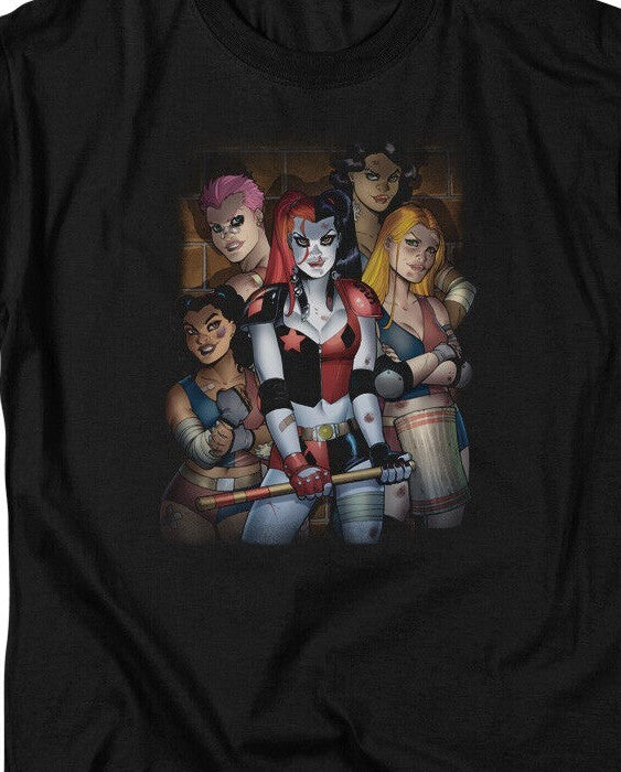 Harley Quinn & Coney Island Roller Girls Mens Unisex T-Shirt, Available Sm to 5x