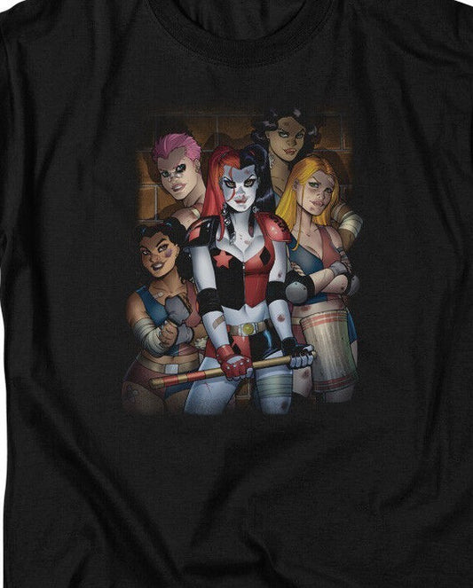 Harley Quinn & Coney Island Roller Girls Mens Unisex T-Shirt, Available Sm to 5x