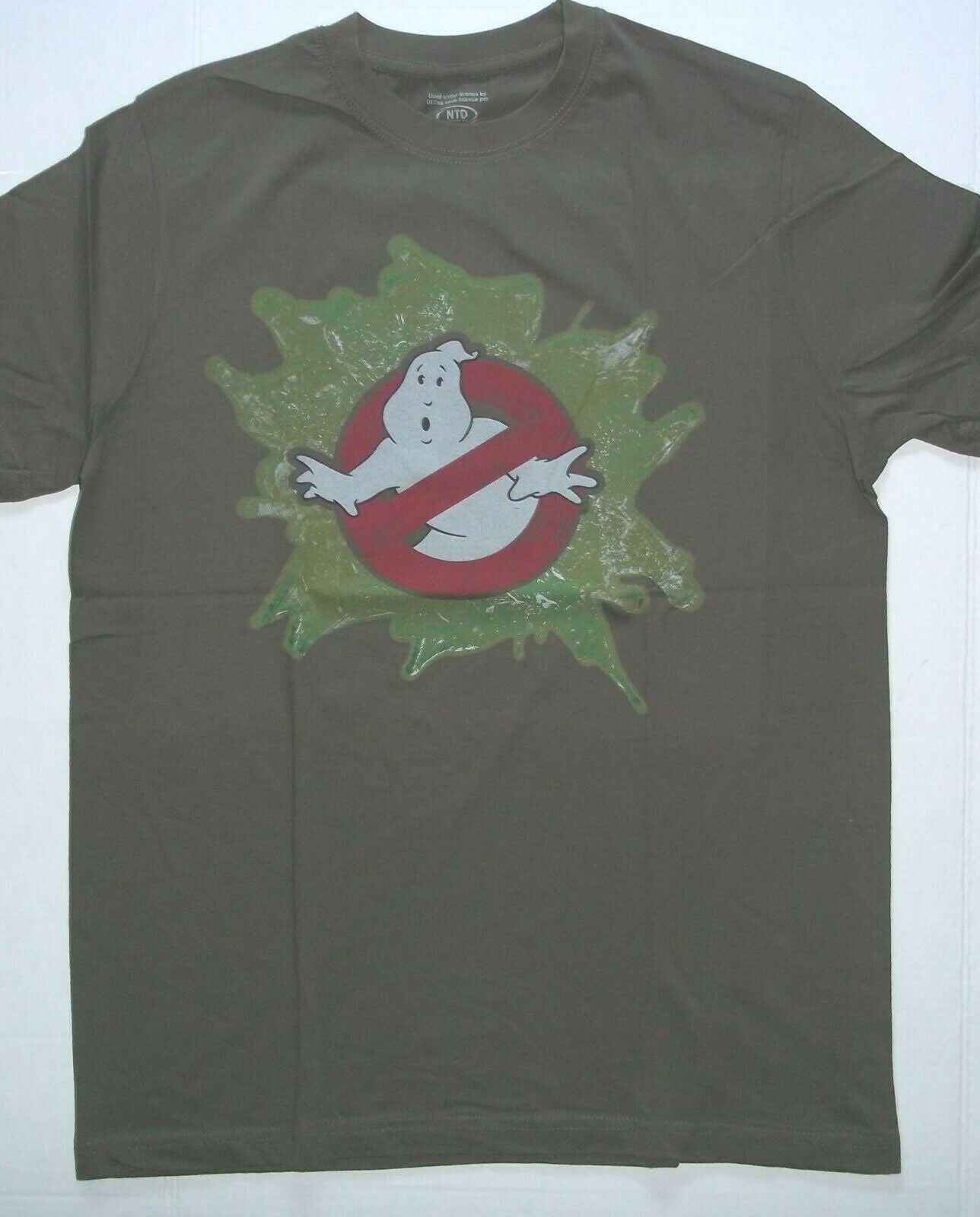 Ghostbusters Slimed Logo  Mens Unisex  T-shirt - Available Medium & Large