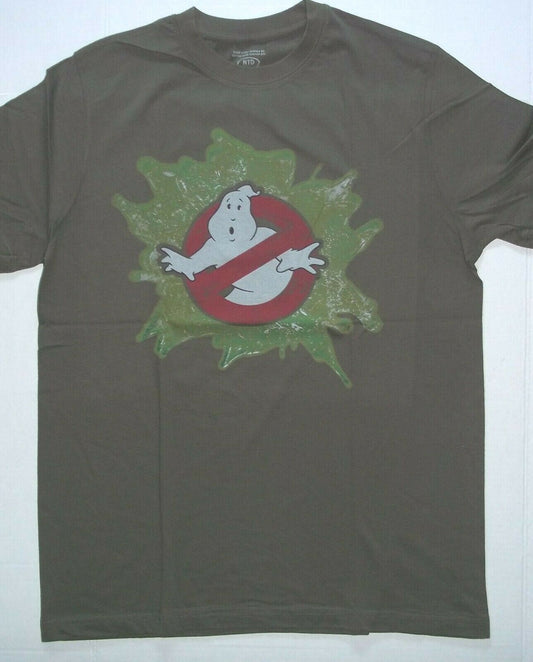 Ghostbusters Slimed Logo  Mens Unisex  T-shirt - Available Medium & Large