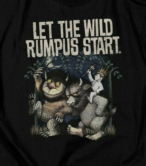 Where The Wild Things Are "Wild Rumpus" Mens Unisex T-Shirt Available Sm to 5x