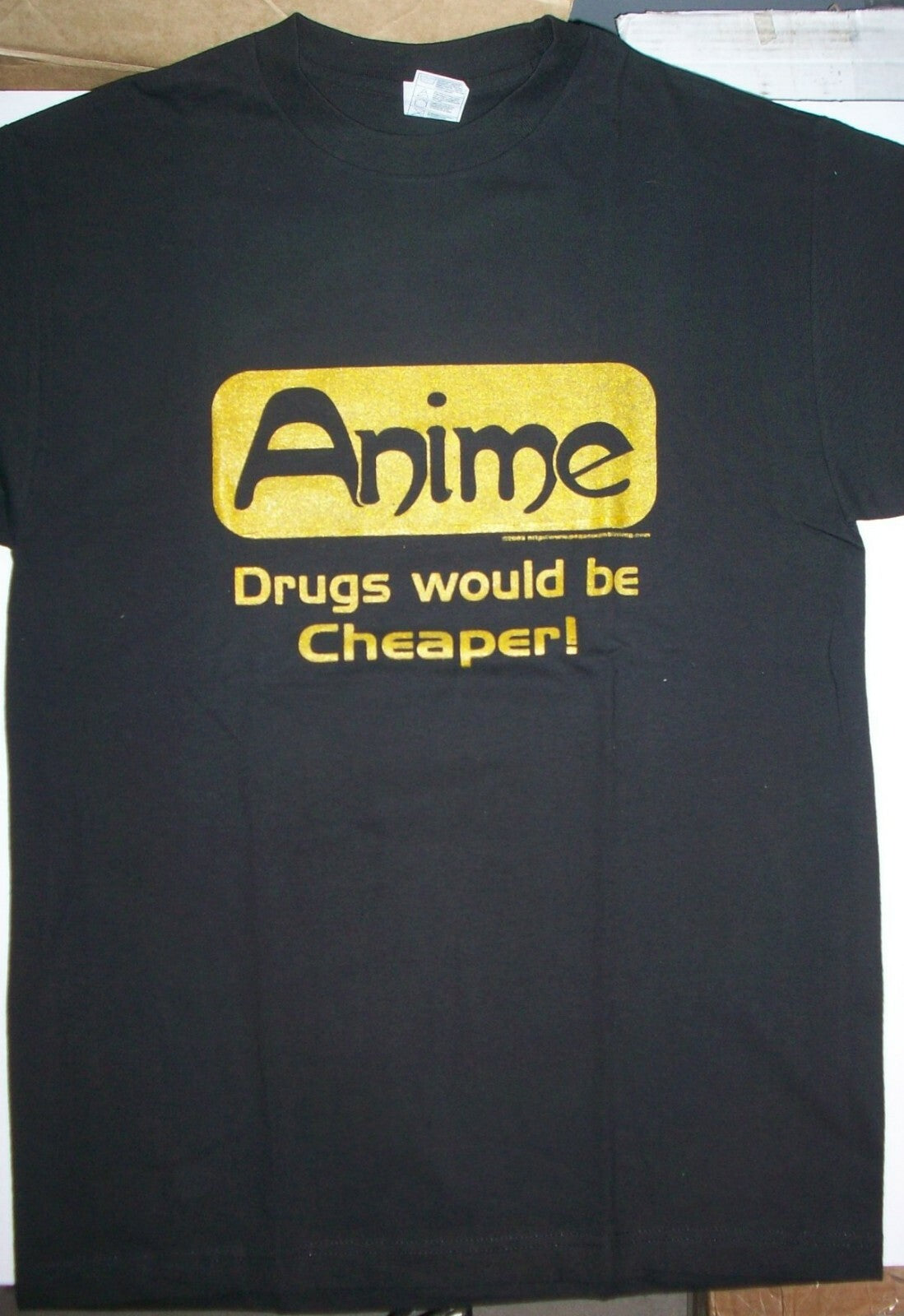ANIME Drugs Would Be Cheaper! Parody  Mens Unisex T-shirt - M, L, XL
