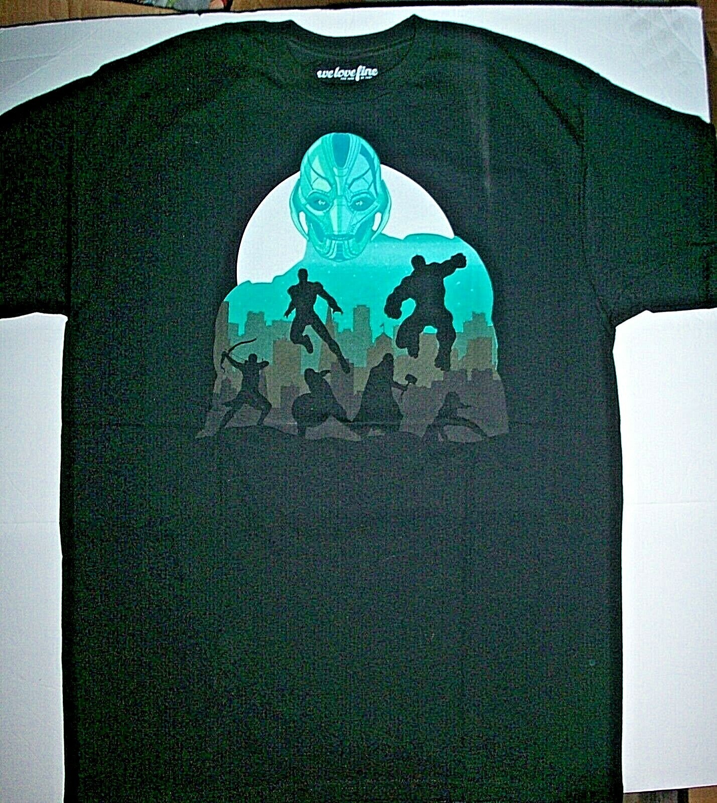 Marvel Age Of Ultron Avengers Adult Unisex T-Shirt - Available Sm, Lg. & XL
