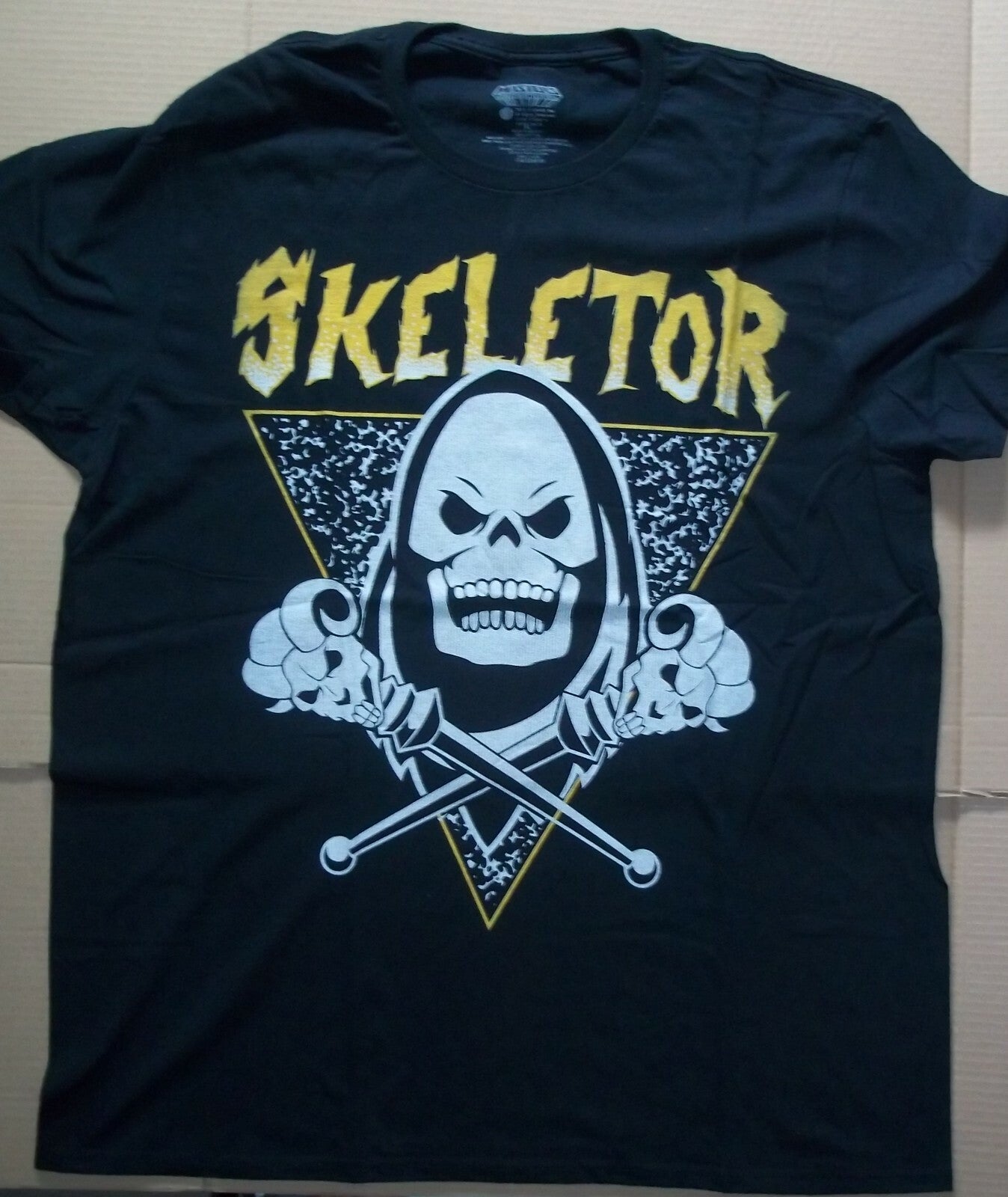 Masters of the Universe, "Skeletor" Mens XL Unisex T-Shirt - New