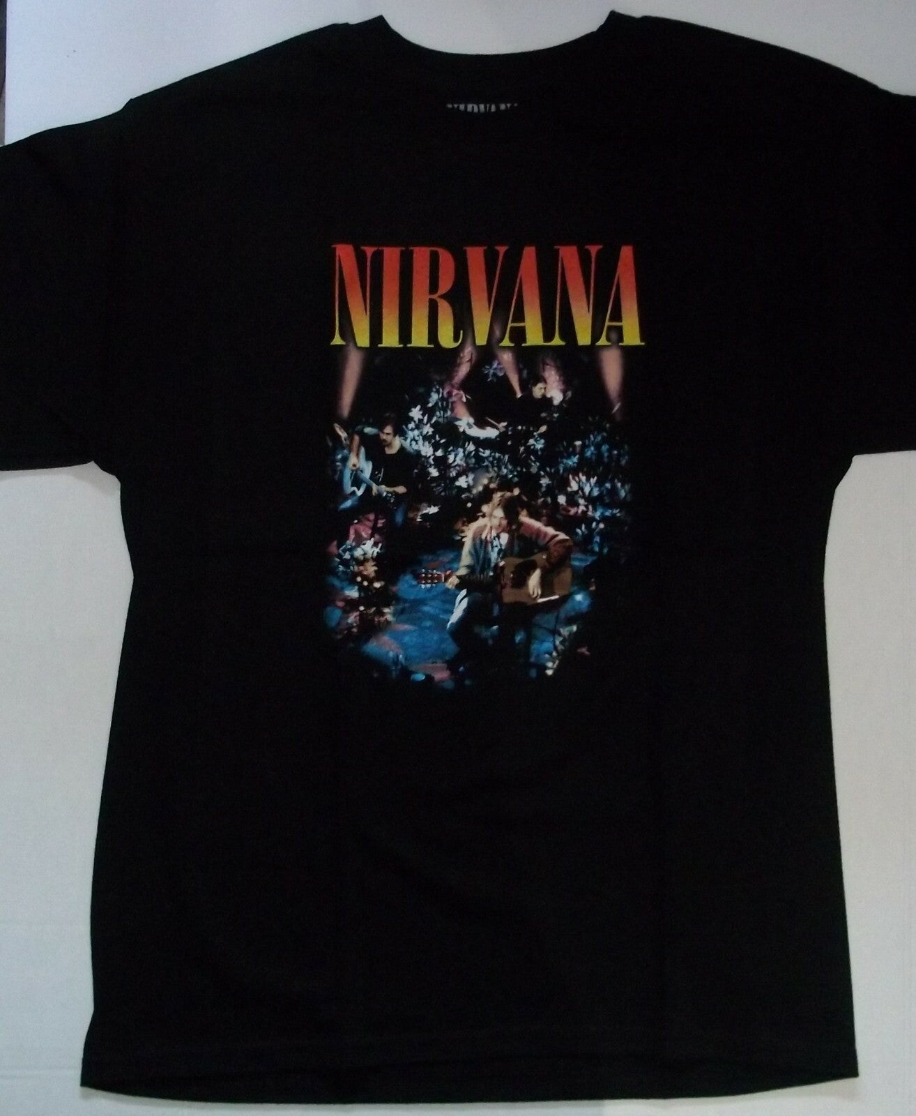 Nirvana Unplugged Mens Unisex T-Shirt, Available L & XL