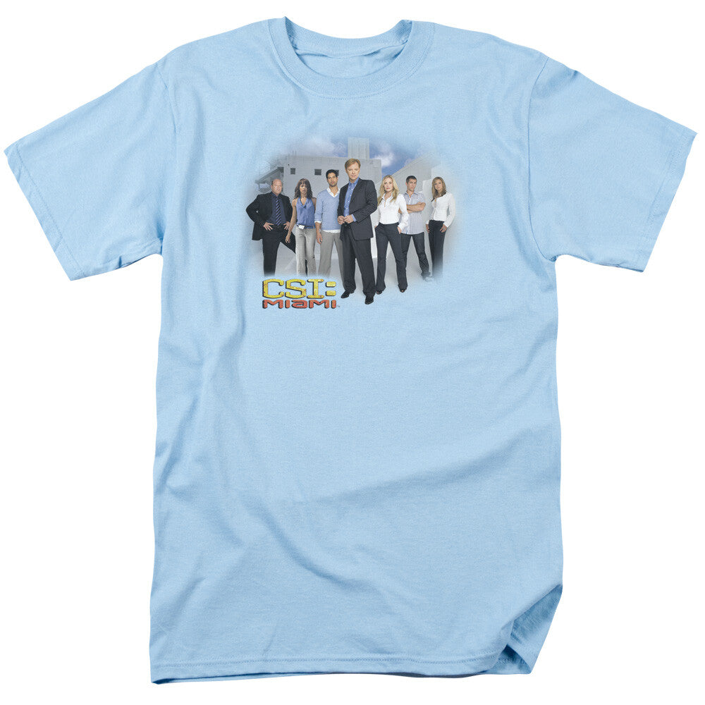 C.S.I. Miami TV Series Cast Mens Unisex T-Shirt. Available Sm to 3x