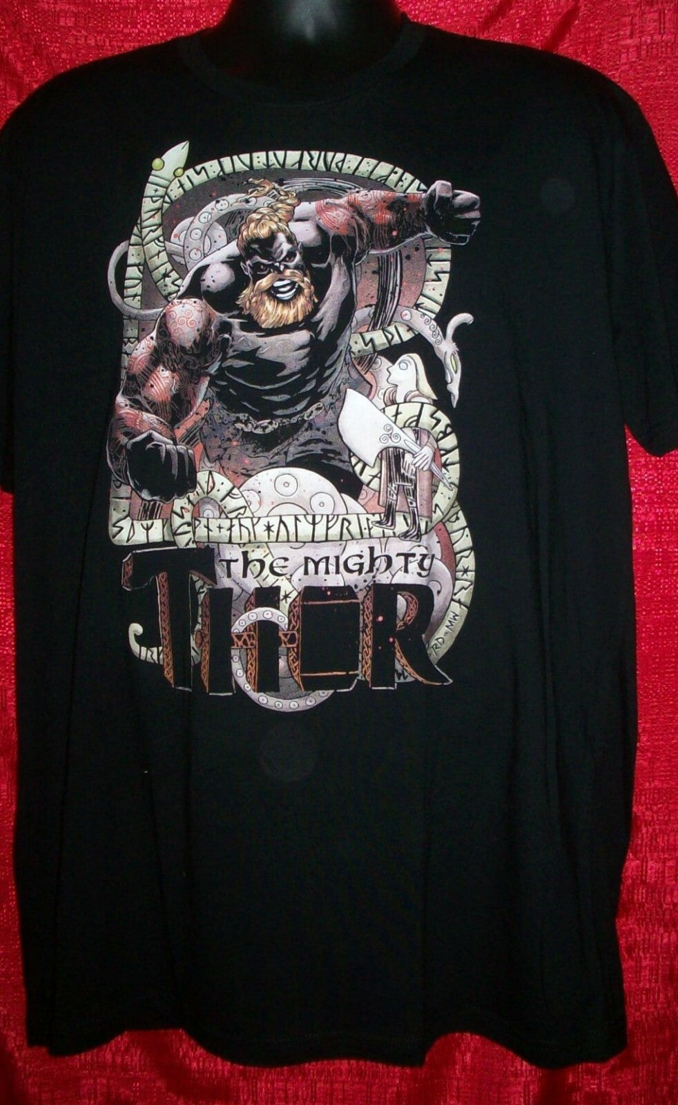 Marvel Mighty Thor "Portly" Mens XL Adult Unisex T-shirt NOS