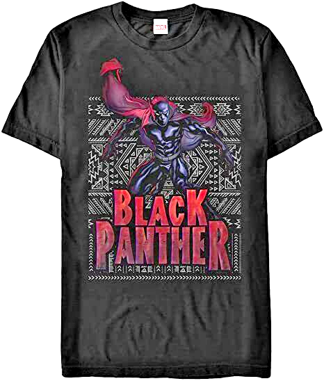 Marvel Comics "African" Black Panther Mens Medium Unisex T-Shirt -new old stock