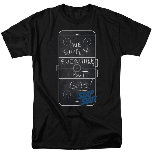 Slap Shot "We Supply Everything But Guts!" Mens T-Shirt -Available sm or 5x -new