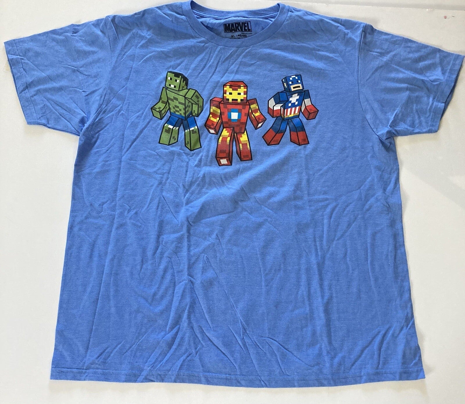 Marvel Comics "Characters Bots" Mens Unisex XL T-Shirt - New