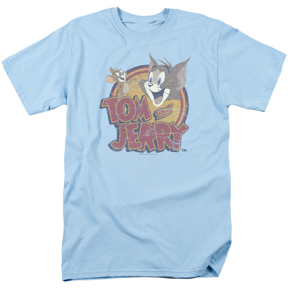 Tom and Jerry "Hanna Barbara" Mens Unisex T-Shirt -Available Sm to 3x