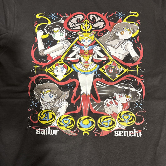 Sailor Moon, "Sailor Senchi" Men Unisex T-Shirt -Available in Sm to  2x -New