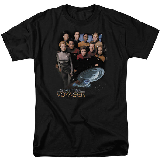 Star Trek: Voyager "Cast" Mens Unisex T-Shirt, Available in Sm to 5x -New