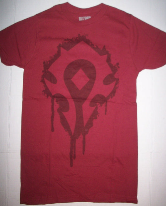 World Of Warcraft Horde Alliance Adult Unisex T-Shirt - Size S, M & L