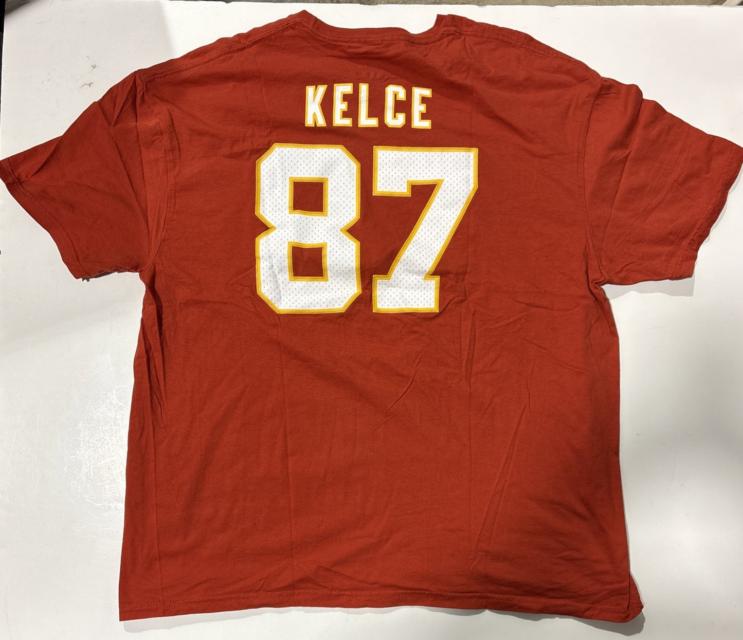Kansas City Chiefs #87 Kelsey  Mens 2x Unisex T-shirt by Fanatics