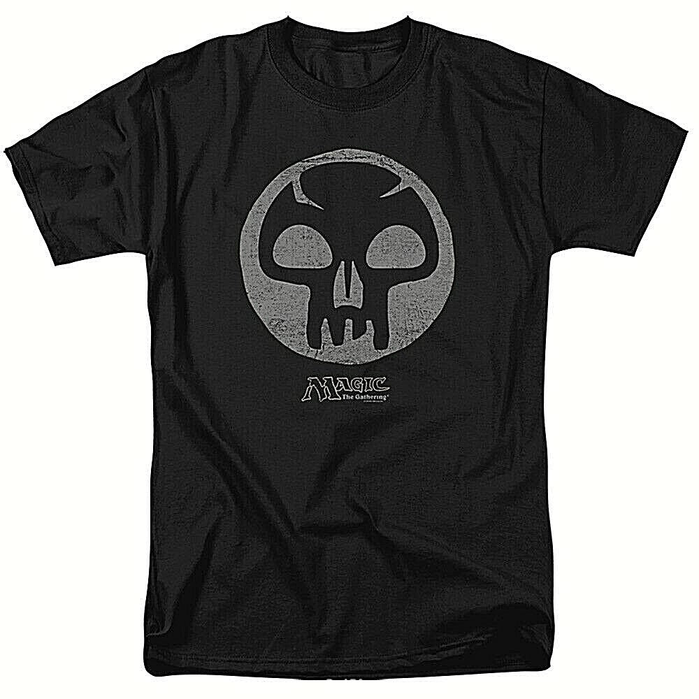 Magic the Gathering "Black Symbol" Mens T-shirt -Available Sm to 5x
