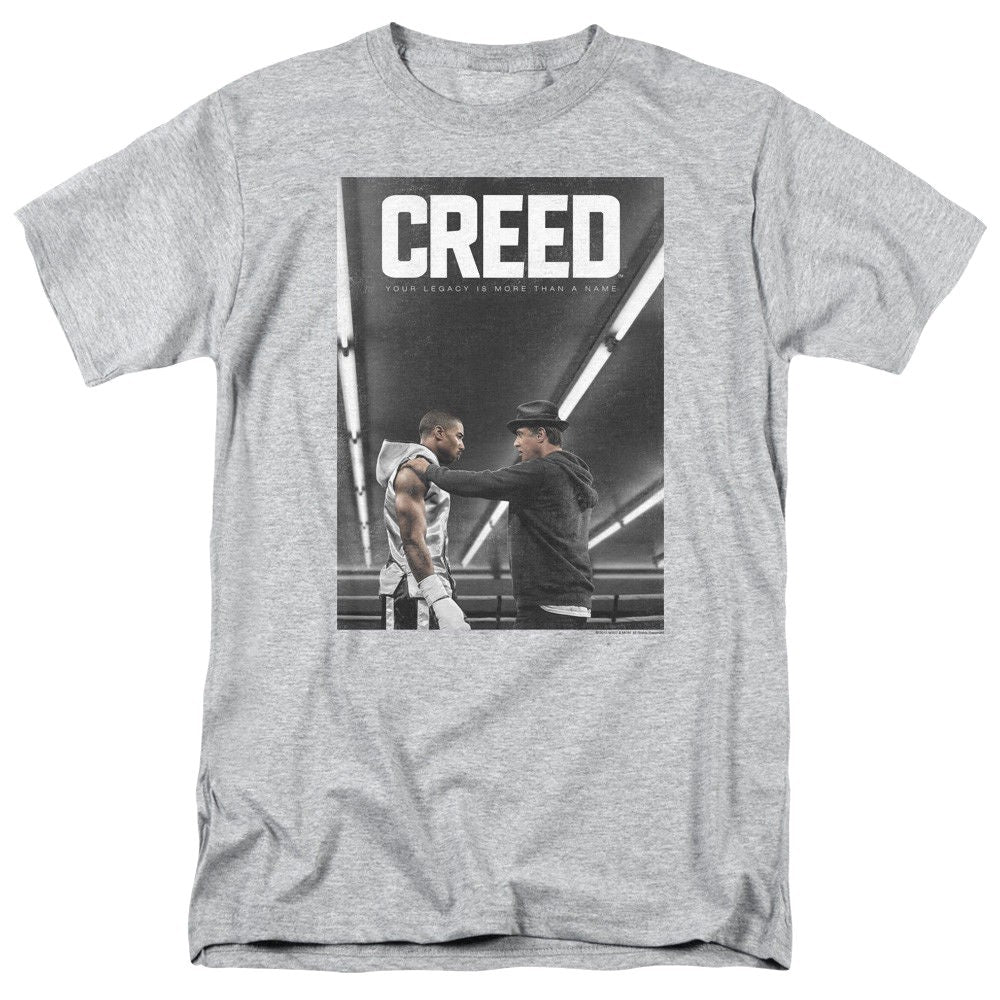 Creed: with Rocky in Ring Mens Adult Unisex T-Shirt - Available in sm or 5x