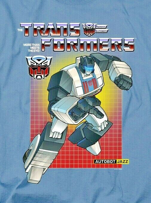 Transformers "Jazz"  Mens Unisex T-Shirt -Available Sm to 4x