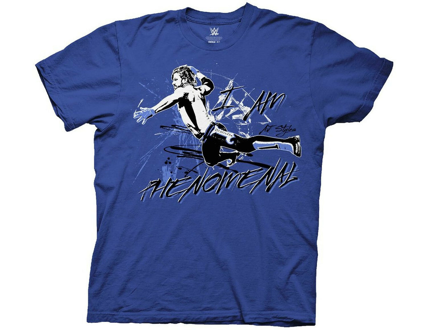A.J. Styles, "I Am Phenomenal" WWE Wrestler¨ Mens T-Shirt, Available Sm to 2x