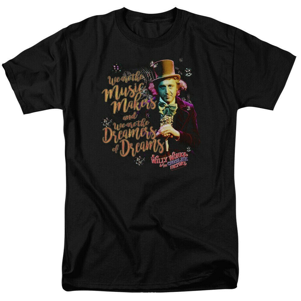 Willy Wonka & the Chocolate Factory, Music Maker Mens T-Shirt Available Sm to 5x