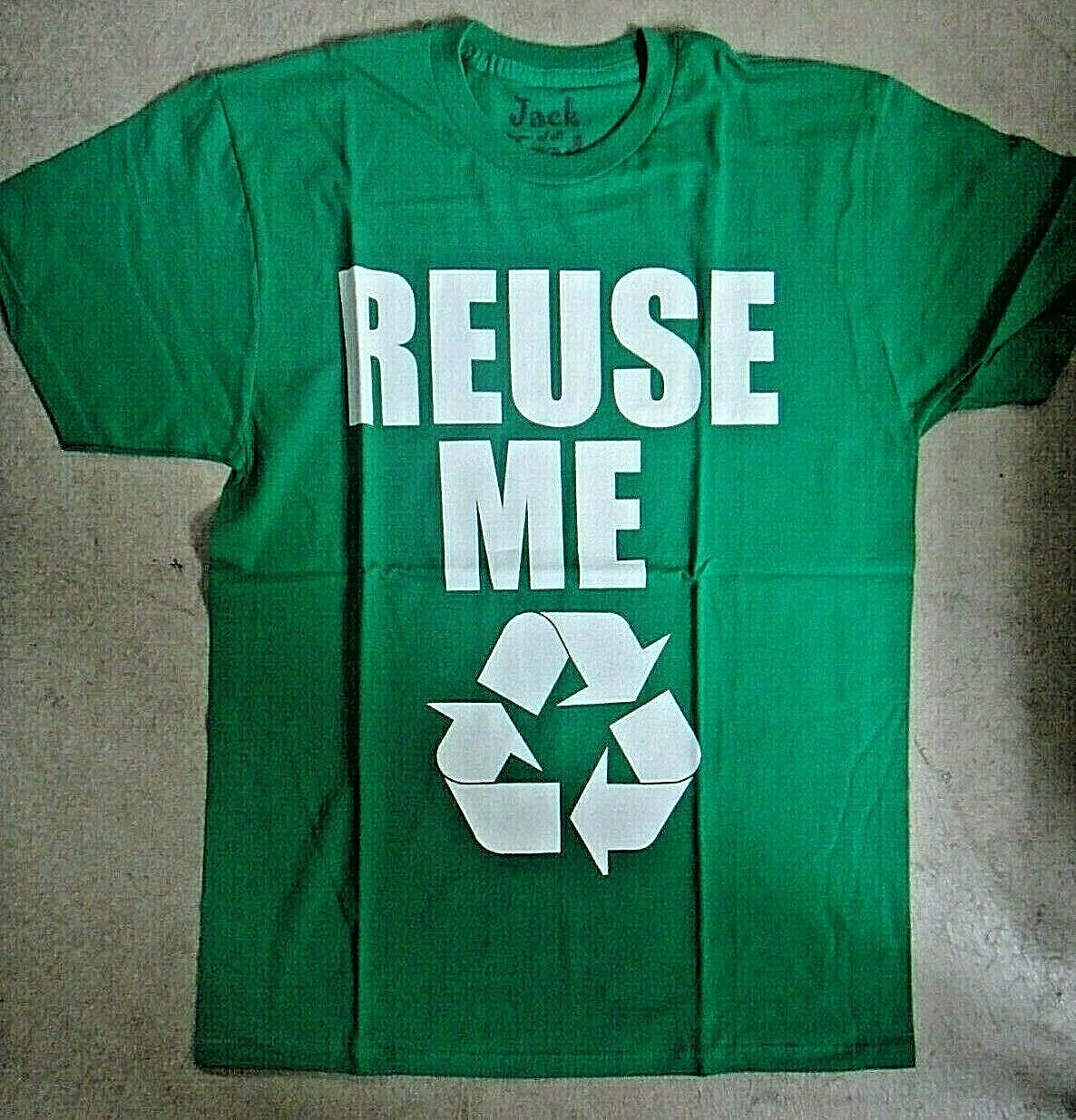 Reuse Me  "Recycle Logo" Mens Unisex T-Shirt -Available sm to xL