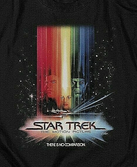Star Trek "The Motion Picture" Mens Unisex T-Shirt Available Sm to 5x -New