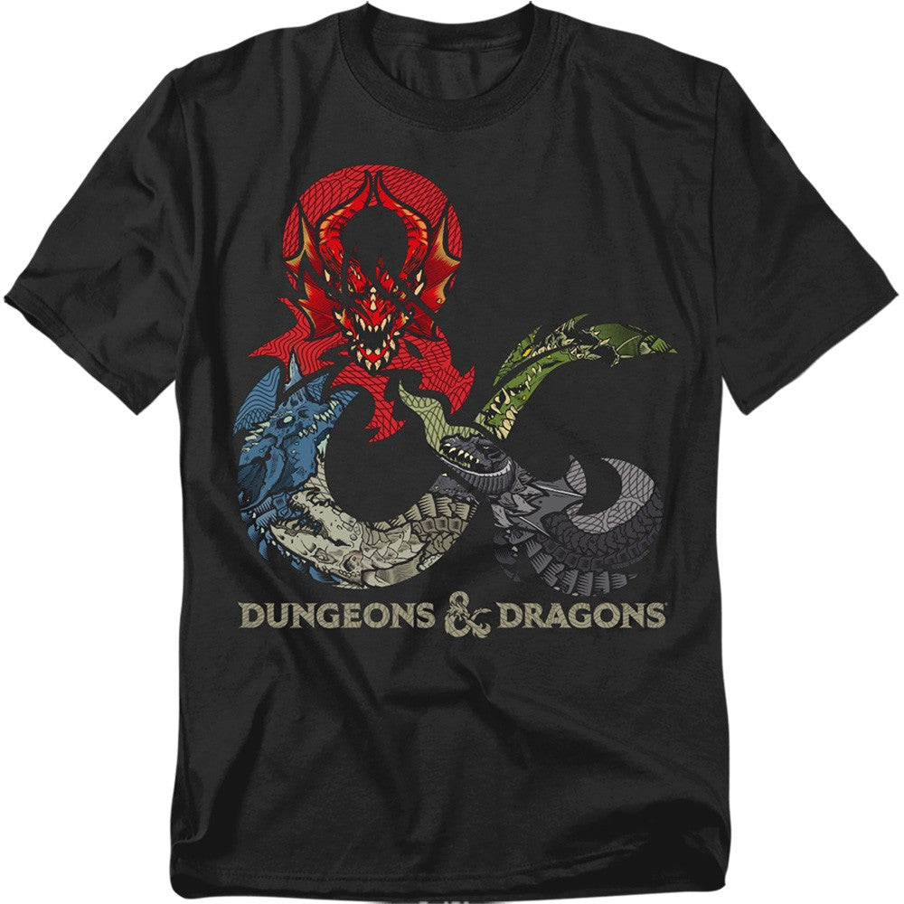 Dungeons & Dragons "Ampersand Classes" Men Unisex T-Shirt, Available Sm to 5x