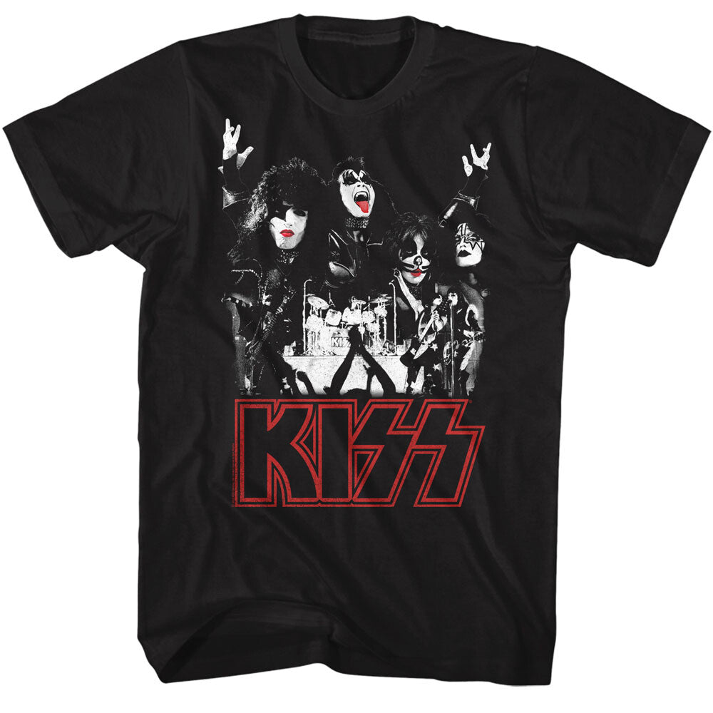 KISS "Live, in Concert" Mens Unisex T-Shirt - Available in Sm to 2x
