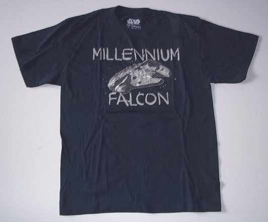 Star Wars Millennium Falcon Large Youth Unisex T-Shirt - NOS