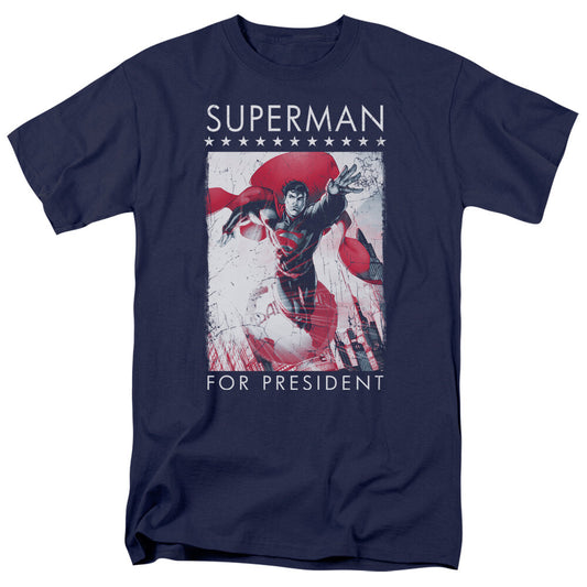 DC Superman "Superman for President!" Mens T-shirt -Available Sm to 5x -new