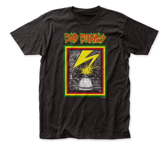 Bad Brains "Capital" Mens Unisex T-shirt, Available Sm to 3x