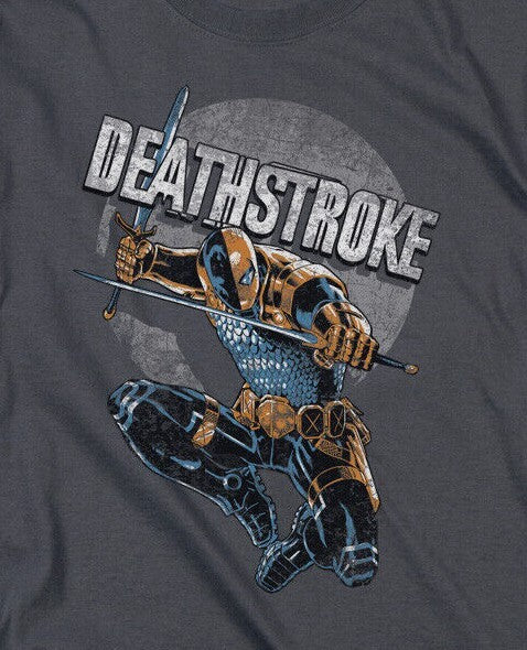 DC, Deathstroke "Super Villain" Mens Unisex T-Shirt Available Sm to 5x -new