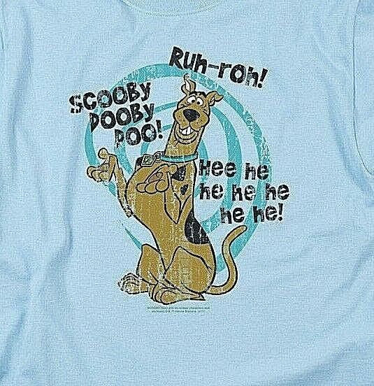 Scooby Doo "Quotes" Scooby Dooby Doo! Mens Unisex T-Shirt -available sm to 3x