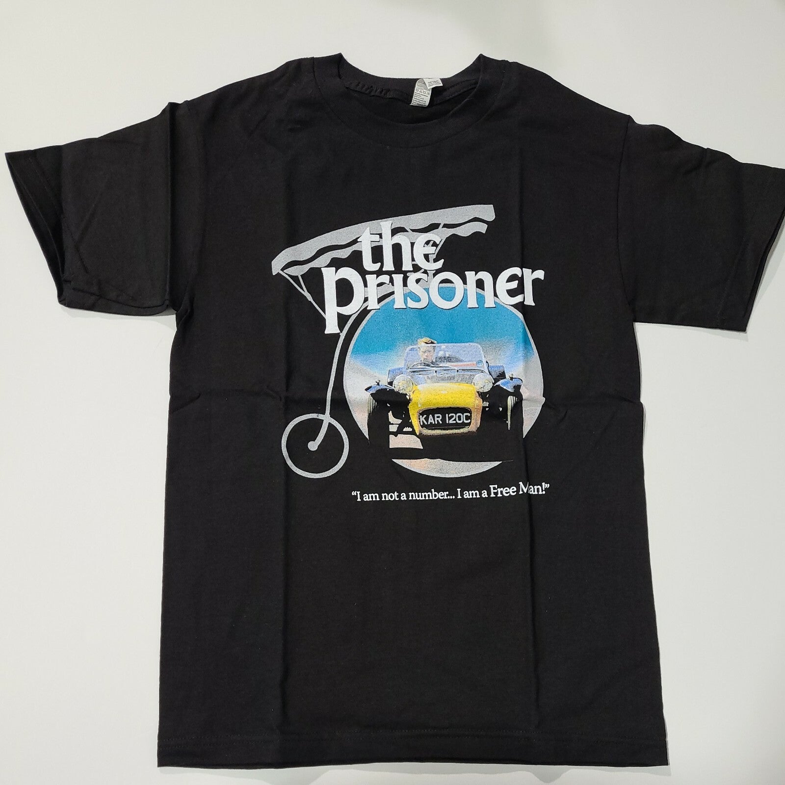 The Prisoner 1960s British TV Series Mens Unisex T-Shirt -Available in Sm to 3x