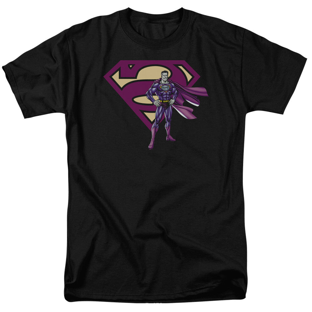 Superman "Bizarro and Logo" Mens T-shirt -Available Sm to 5x
