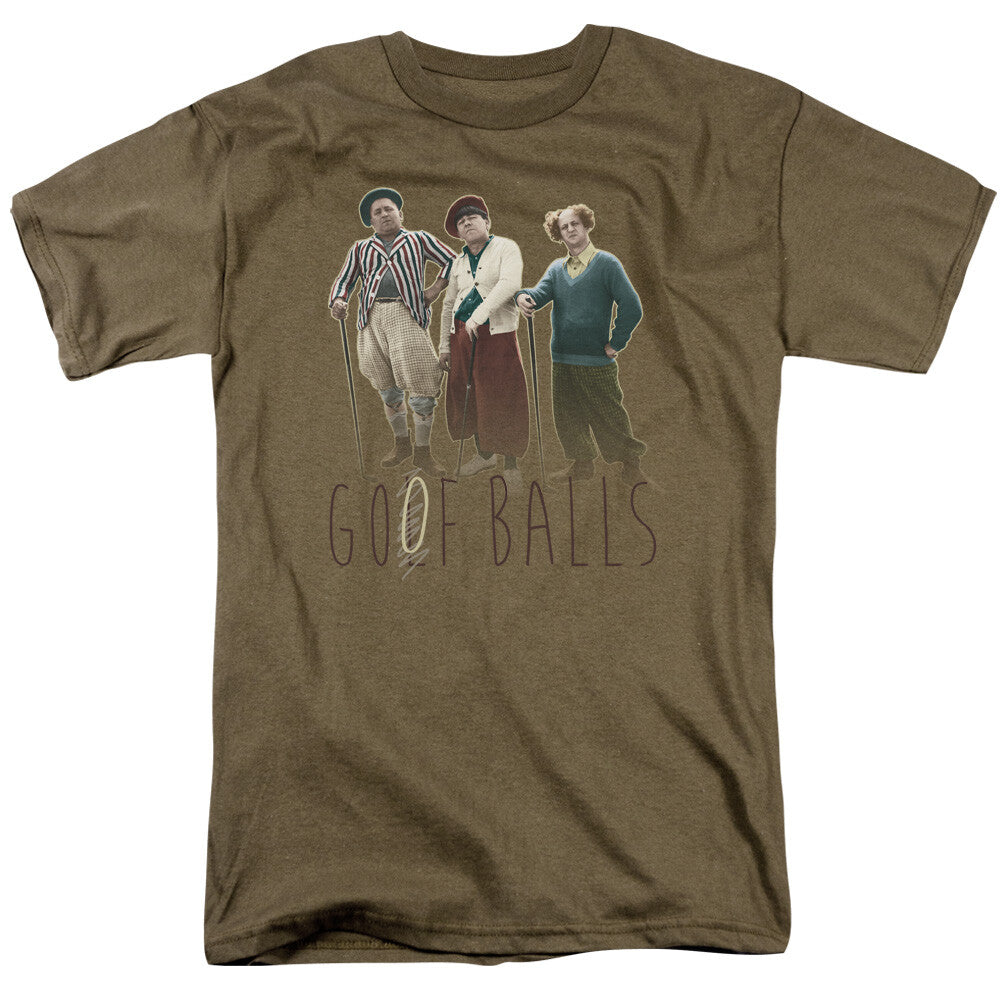 The Three Stooges "Goof Balls,"  Mens T-Shirt -Available in  Sm to 3x -new