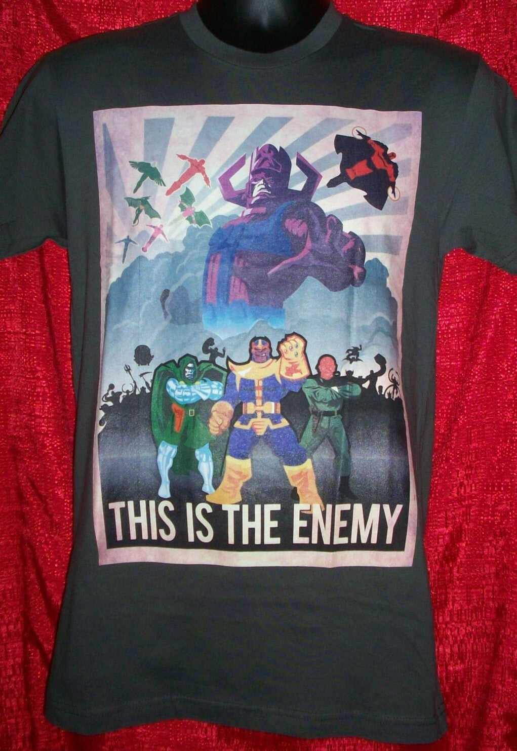 Marvel This Is The Enemy T-Shirt - S Adult Unisex - NOS 