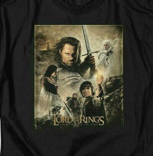 Lord of the RIngs, "Return of the King" Mens Unisex T-Shirt -Available Sm to  6x