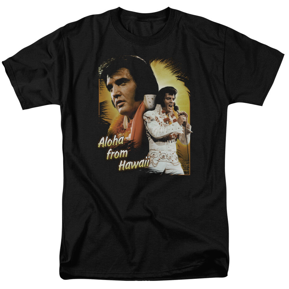 Elvis Presley "Aloha from Hawaii" Mens Unisex T-Shirt, Available Sm to 5x -new