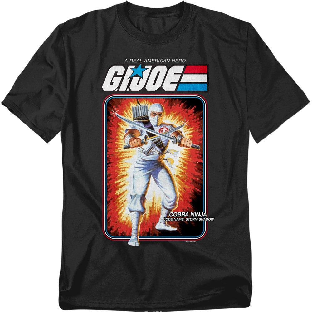 GI Joe "Storm Shadow" Mens Unisex T-Shirt Available in Sm- 5x -new