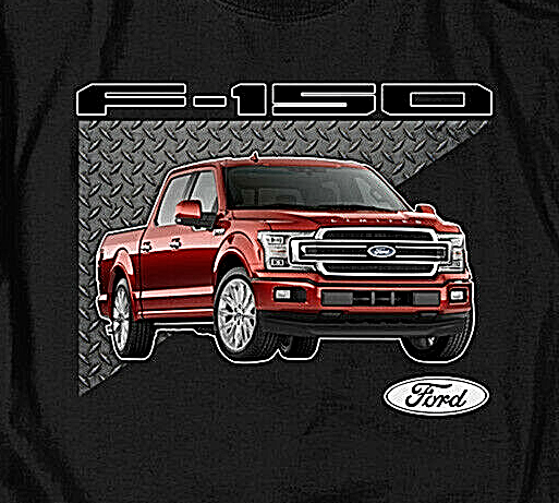 Ford F-150 Pick-up Truck Mens Unisex T-Shirt. Available Sm to 5x -New