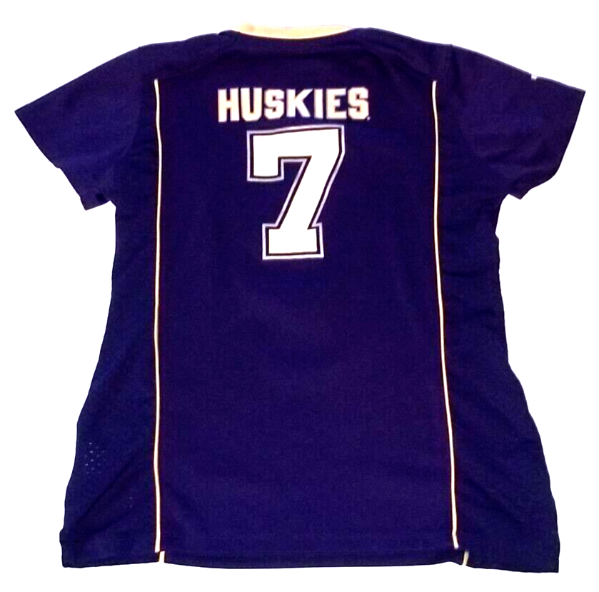 University of Washington Huskies Women Jersey T-Shirt - Size Small 4/6