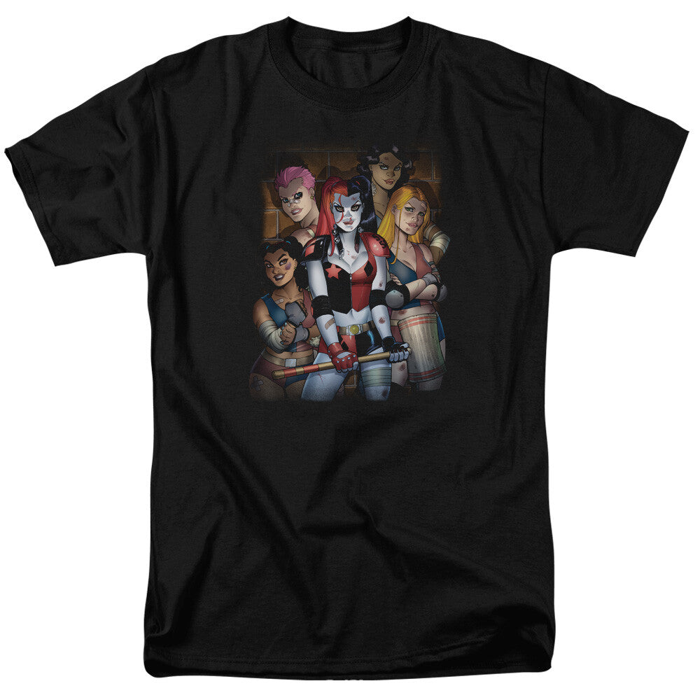 Harley Quinn & Coney Island Roller Girls Mens Unisex T-Shirt, Available Sm to 5x