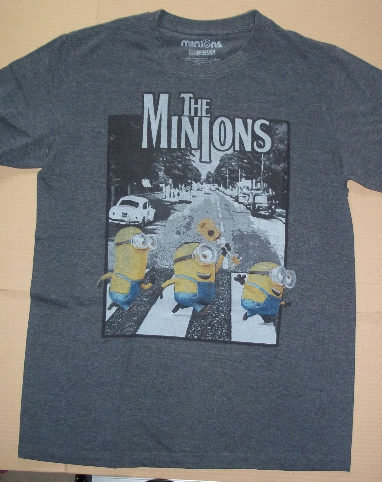 Despicable Me The Minions (Beatles Parody) Mens Unisex T-Shirt - Available S & M
